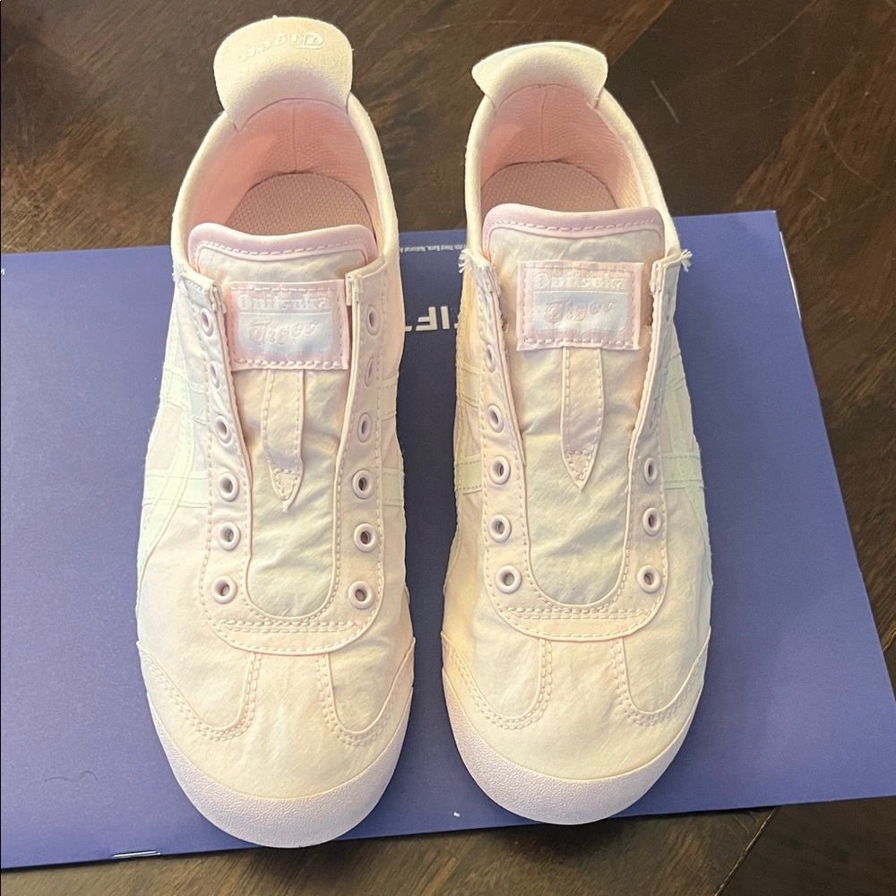 Onitsuka Tiger by Asics Kids Light Pink Sneakers